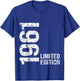 65 Geburtstag männer 1961 T-Shirt - T-Shirt | Royal