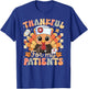 Turkey Nurse Thankful For Patients Thanksgiving Fall Scrub T-Shirt - T-Shirt | Royal