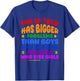 The World Has Bigger Problems Gay Pride Rainbow LGBTQ Women T-Shirt - T-Shirt | Royal