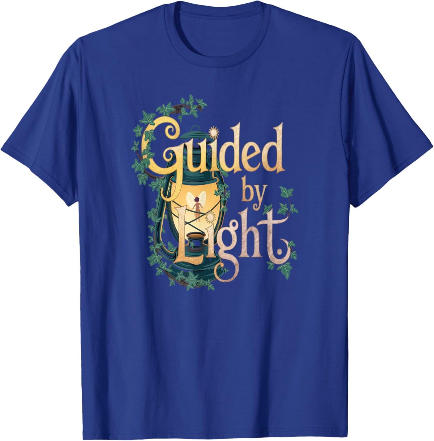 Guided By Light Lantern Fairy Nature T-Shirt - T-Shirt | Royal