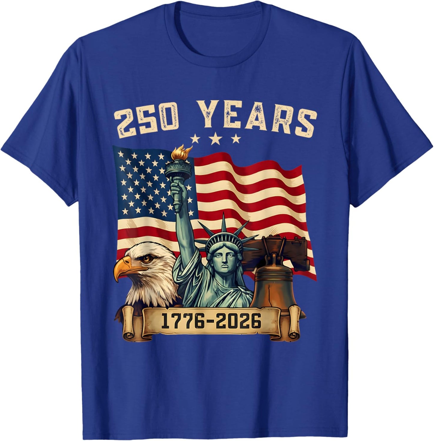 4th July T-Shirt - T-Shirt | Royal