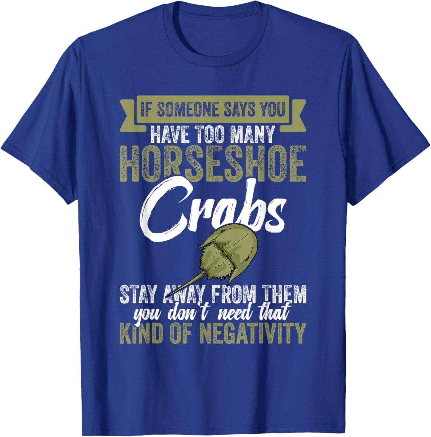 Horseshoe Crab Mom Fossil Lover Encycloart Chelicerata T-Shirt - T-Shirt | Royal