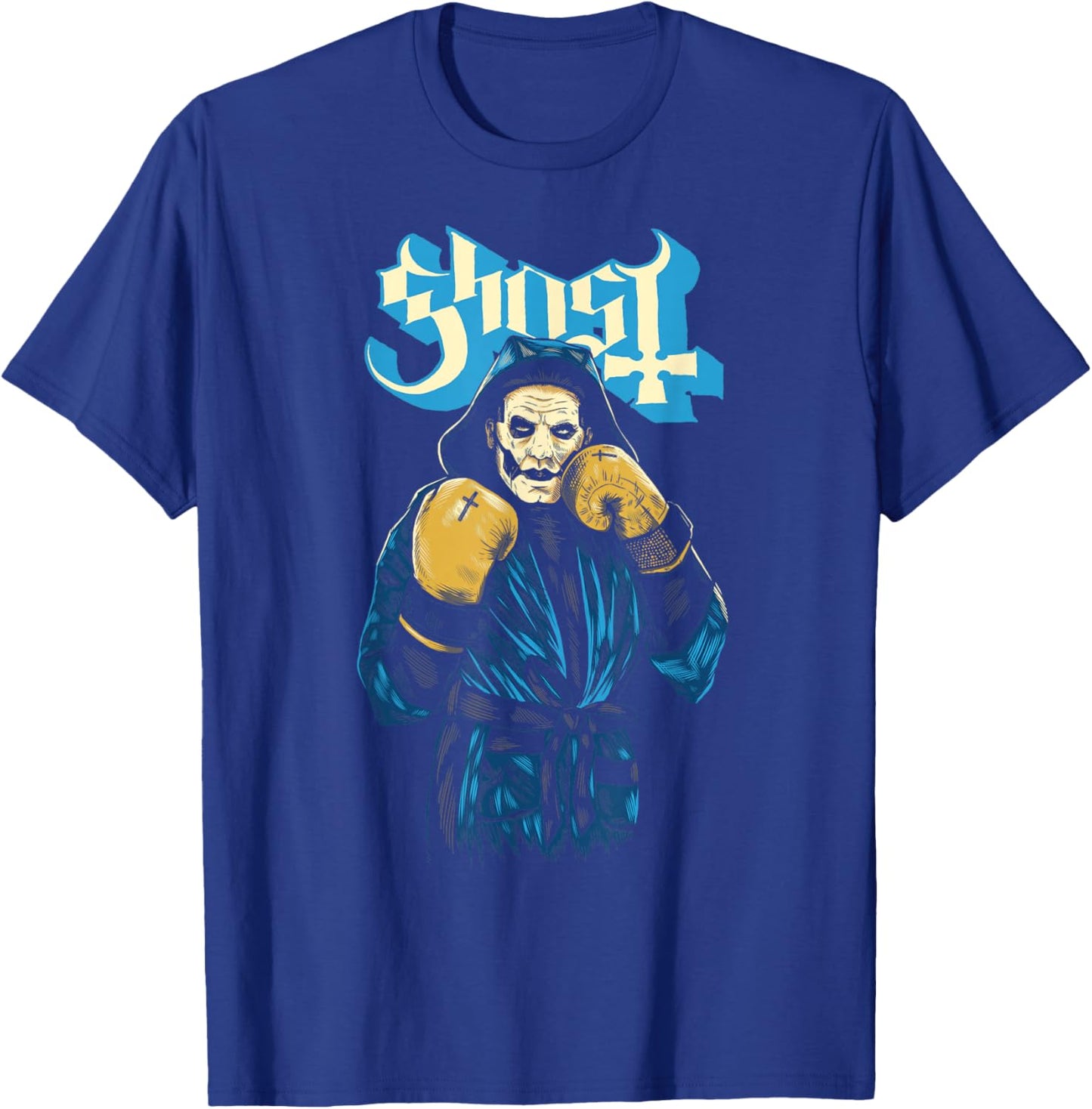 Ghost – Rite Here Rite Now Papa Prize Fighter T-Shirt - T-Shirt | Royal