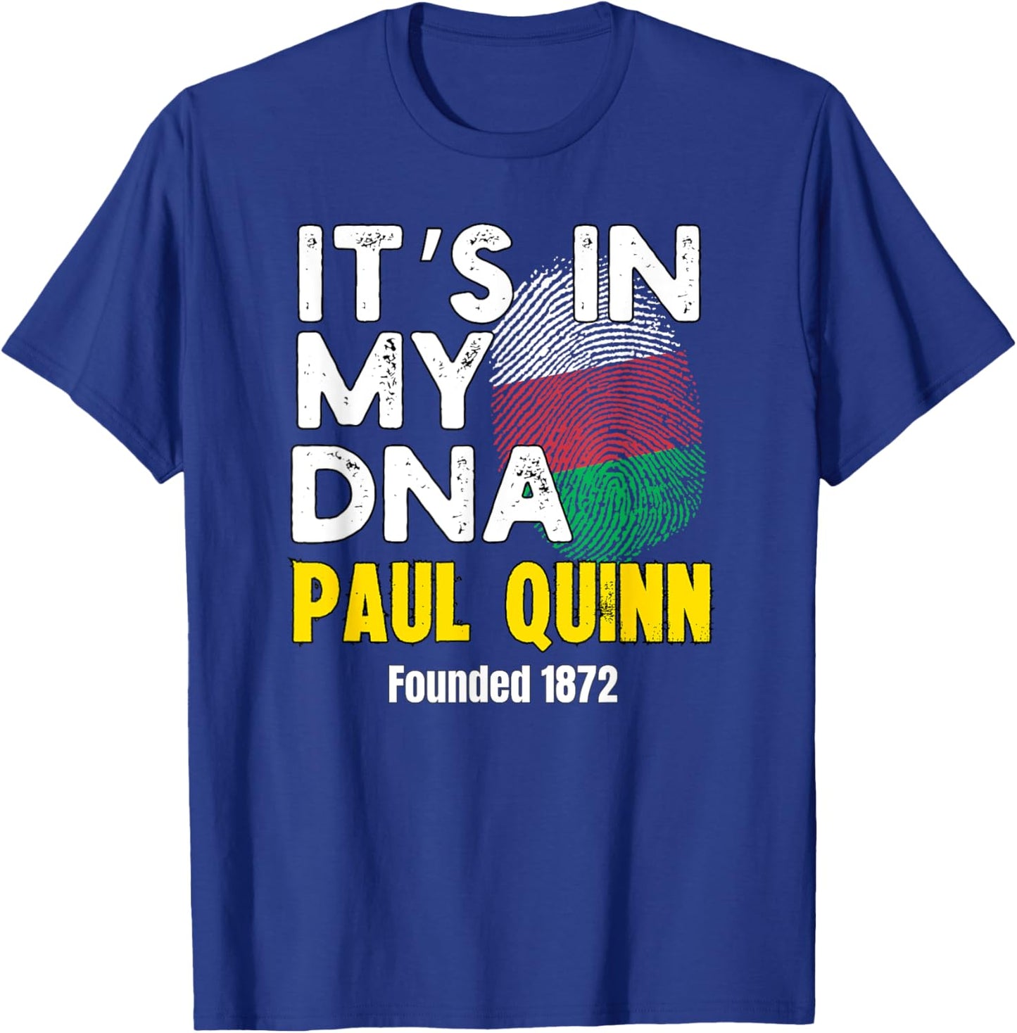 Paul Quinn, PQC, Souvenir HBC Urban Apparel T-Shirt - T-Shirt | Royal
