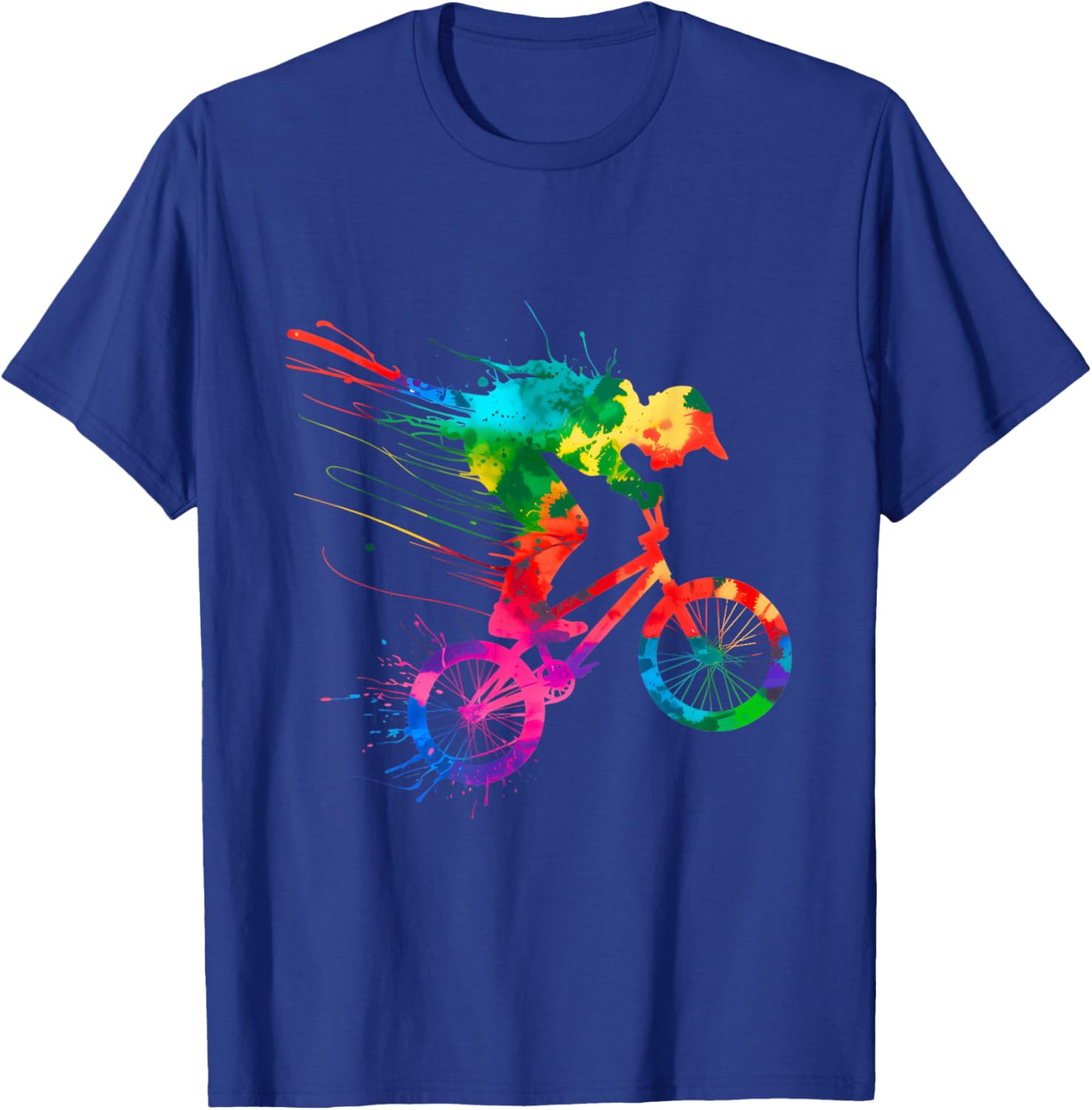BMX Bike Stunt Rider Boys Children Cool BMX Stunt T-Shirt - T-Shirt | Royal
