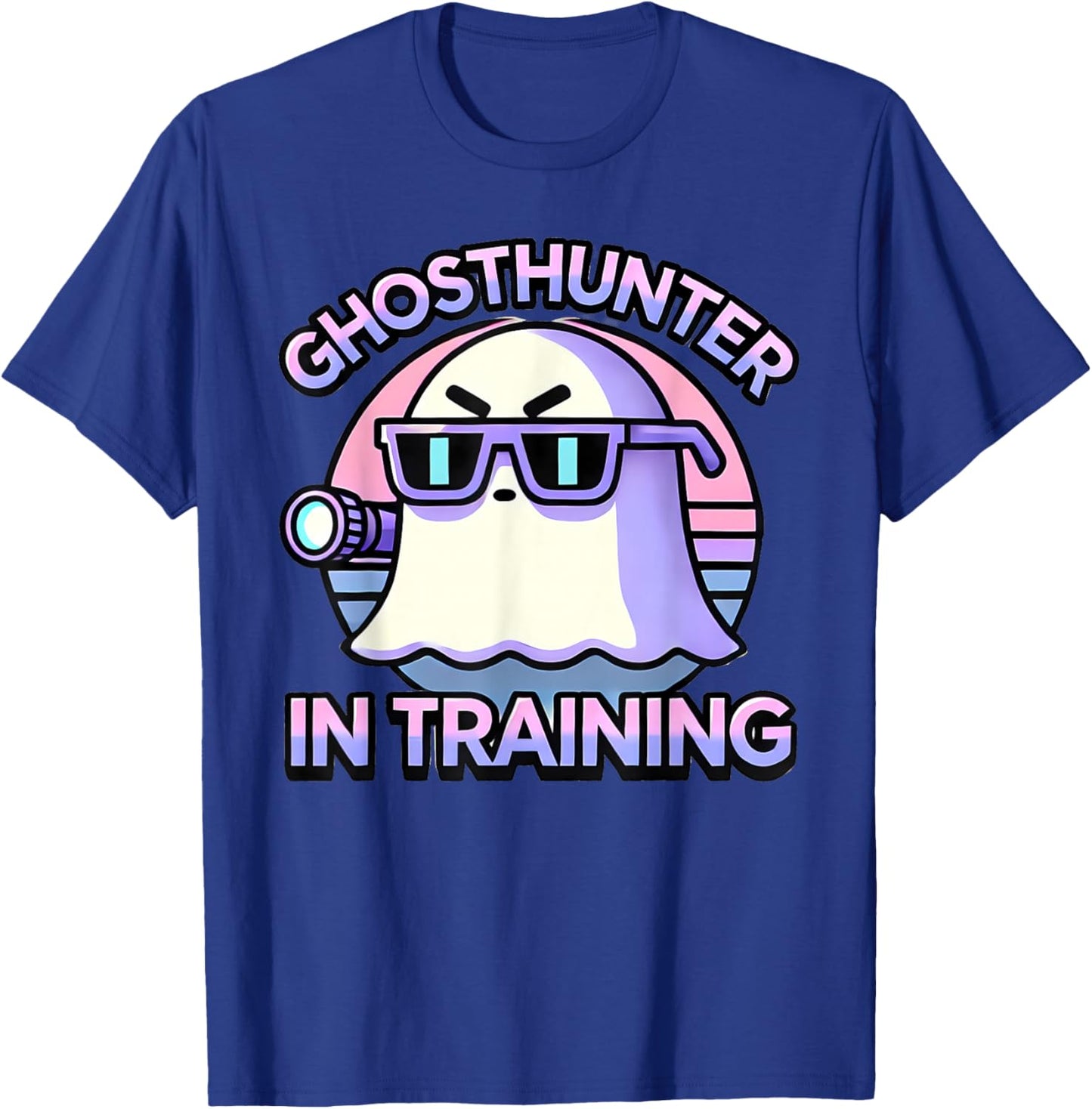 Ghost Hunter in Training Ghost Hunting T-Shirt - T-Shirt | Royal