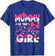 Mommy of The Birthday Girl Cat Kitty Family Matching T-Shirt - T-Shirt | Royal
