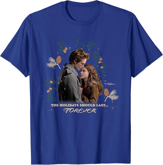 The Twilight Sage The Holidays Should Last Ever T-Shirt - T-Shirt | Royal