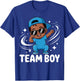 Team Boy Baby Announcement Gender Reveal Family Party T-Shirt - T-Shirt | Royal