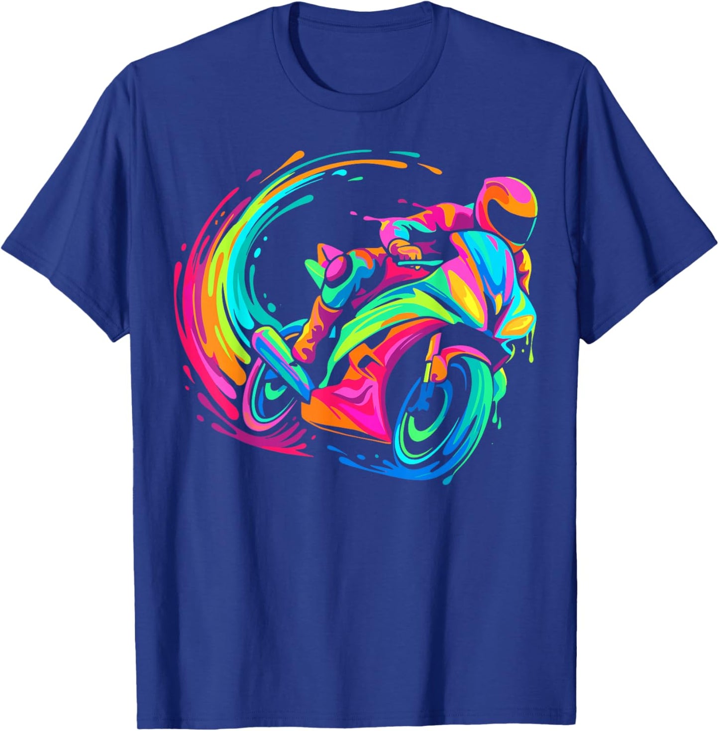 Man Biker 2026 T-Shirt - T-Shirt | Royal
