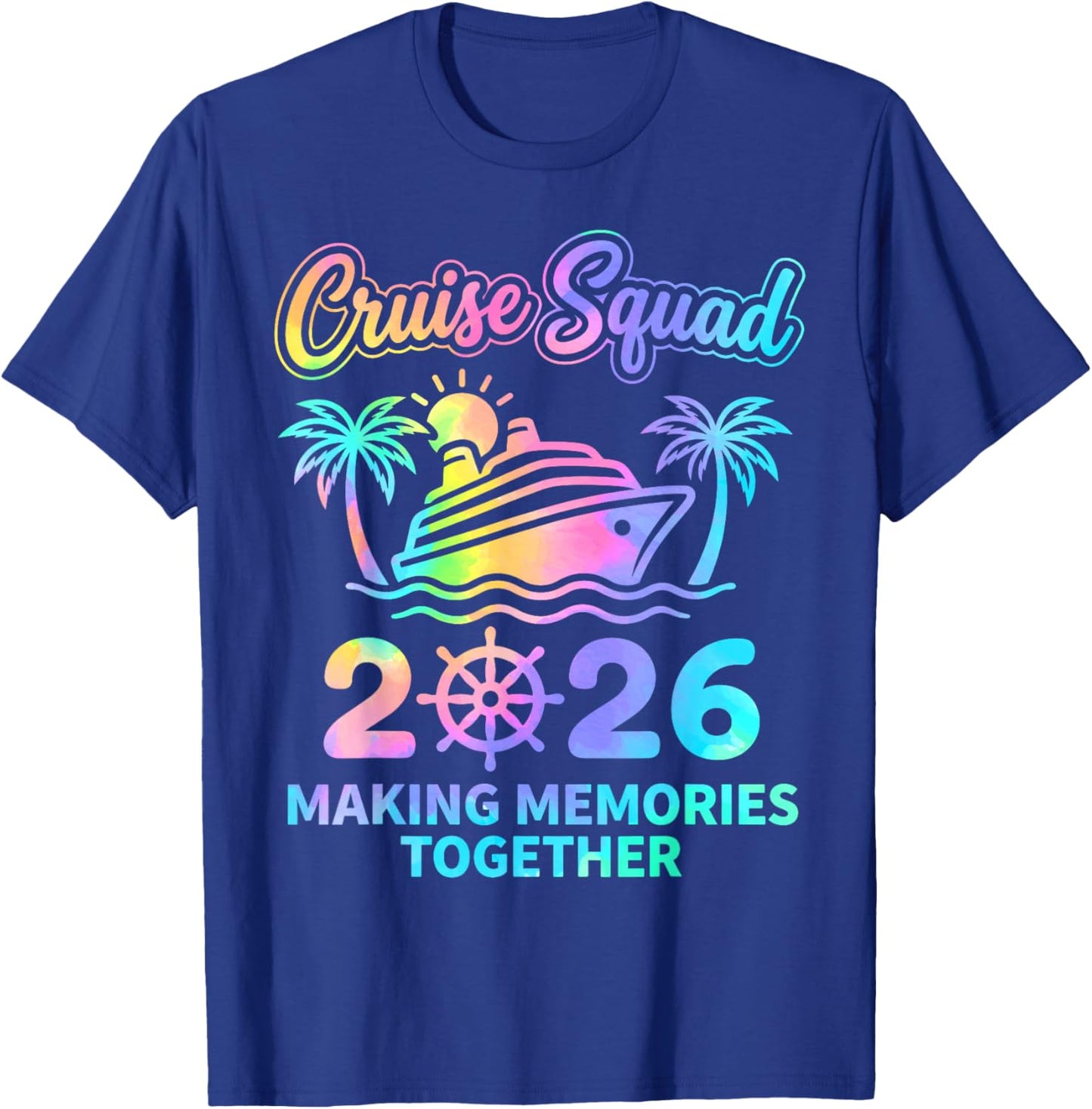 Family Cruise Shirts 2026 Matching Squad Summer Vacation T-Shirt - T-Shirt | Royal