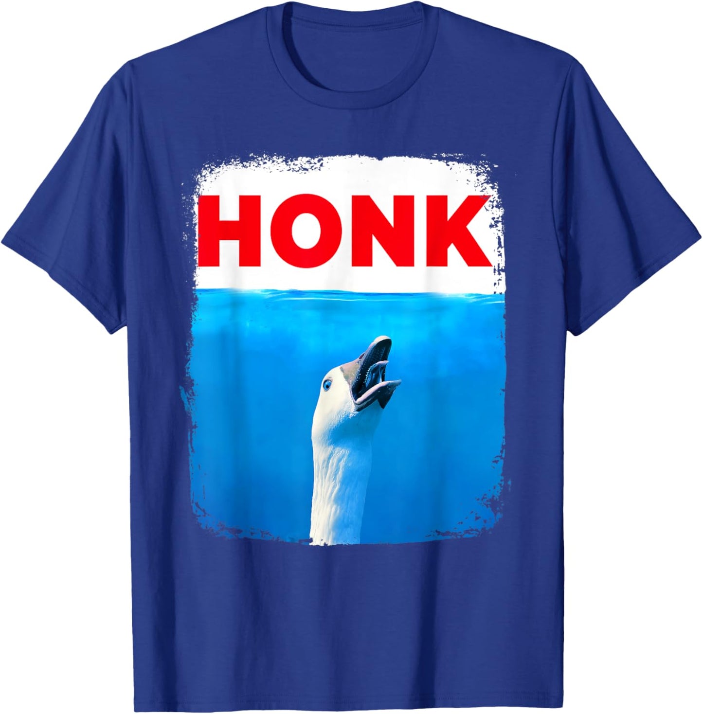 Honk Goose - Funny Cute Duck Goose Lover Meme Idea T-Shirt - T-Shirt | Royal