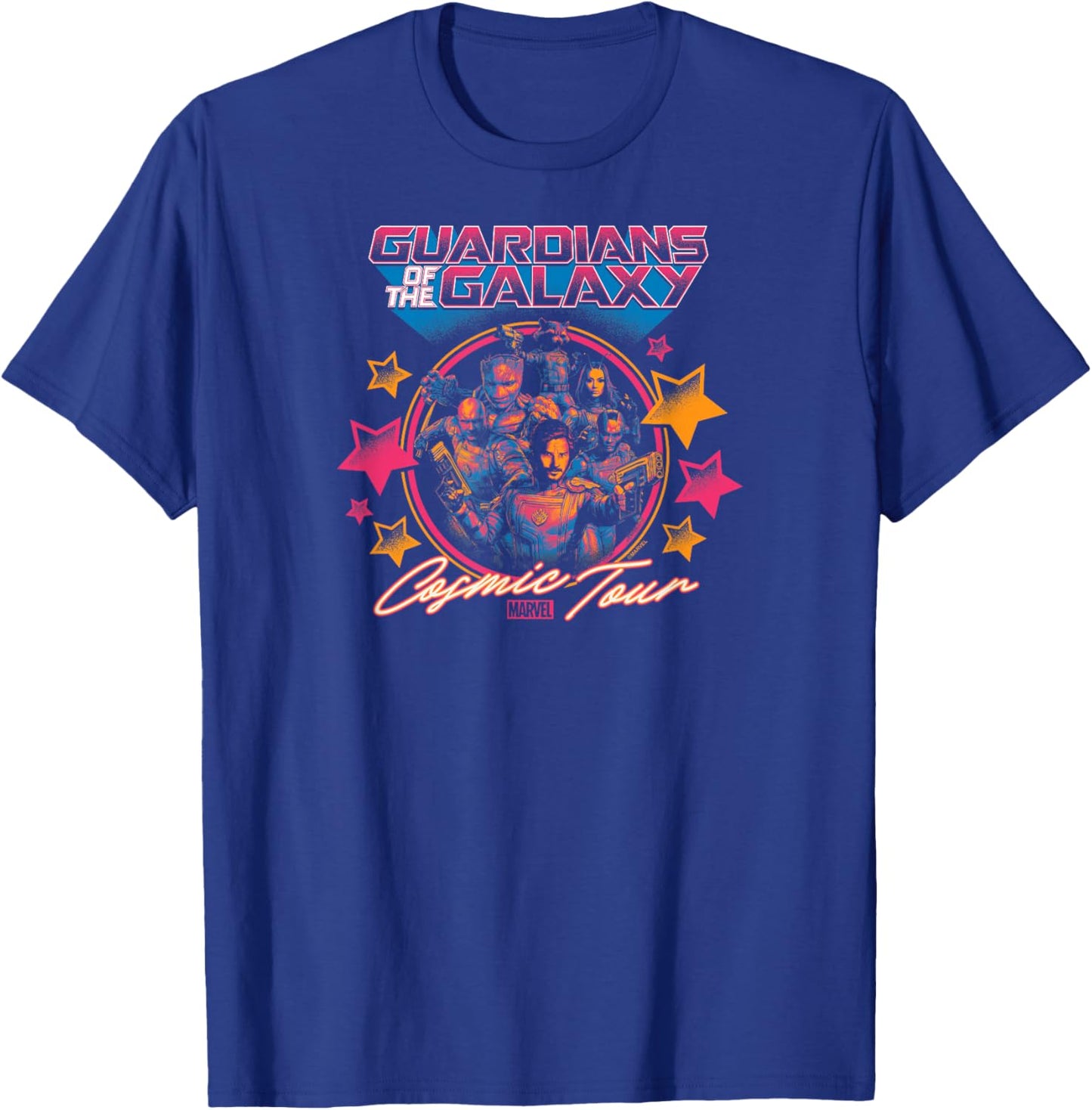 Guardians of The Galaxy - Cosmic Band Tour T-Shirt - T-Shirt | Royal