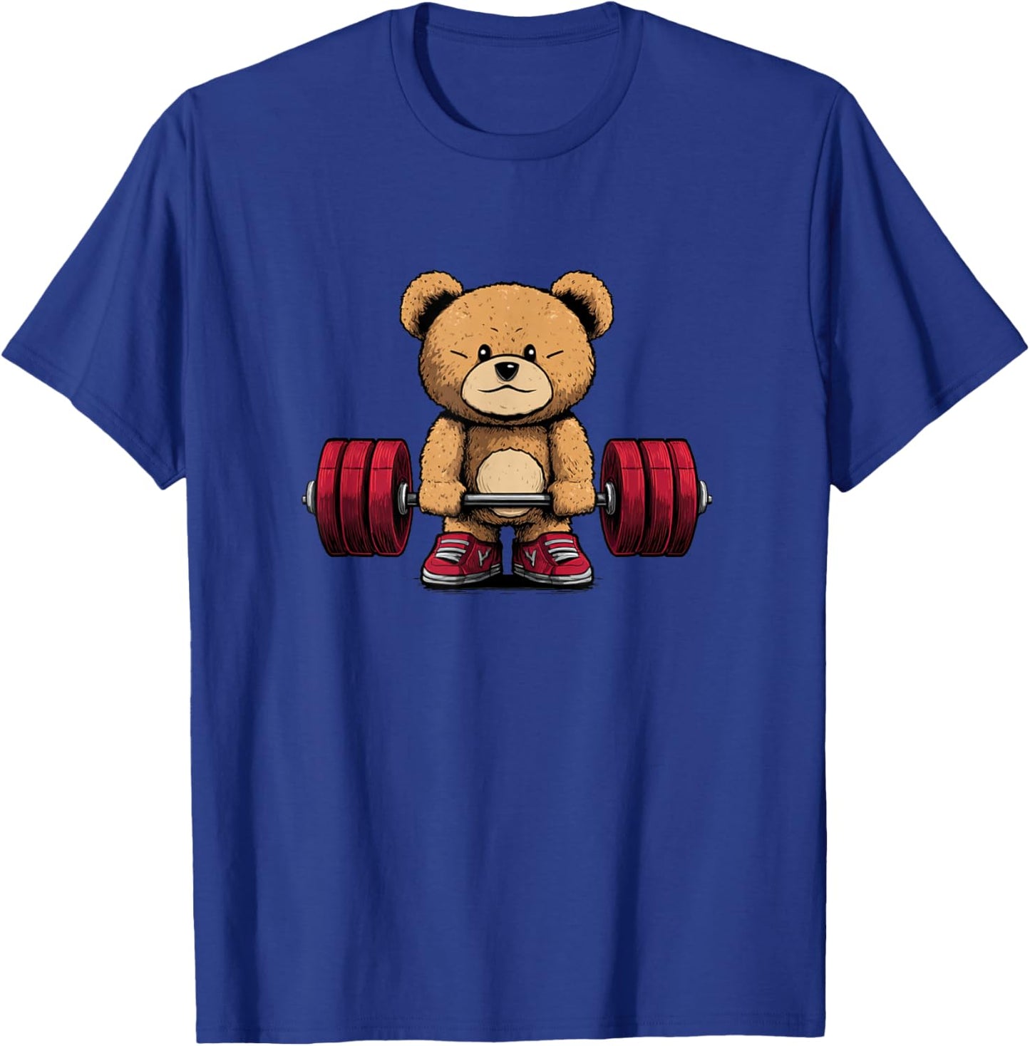 Deadlifter Teddy Bear Costume T-Shirt - T-Shirt | Royal