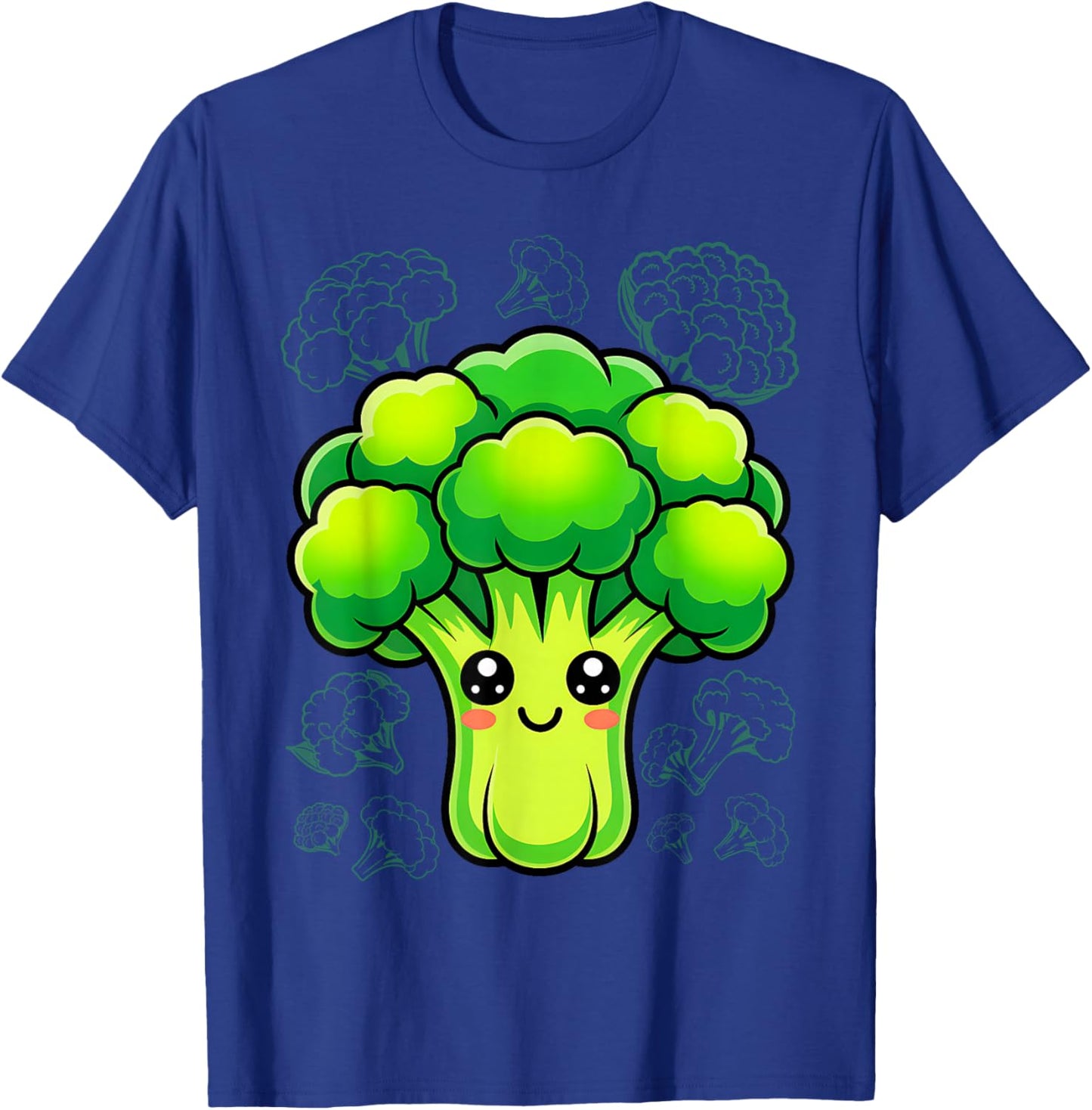 Broccoli Halloween Costume Matching Adult Kids Toddler 5T 4T T-Shirt - T-Shirt | Royal