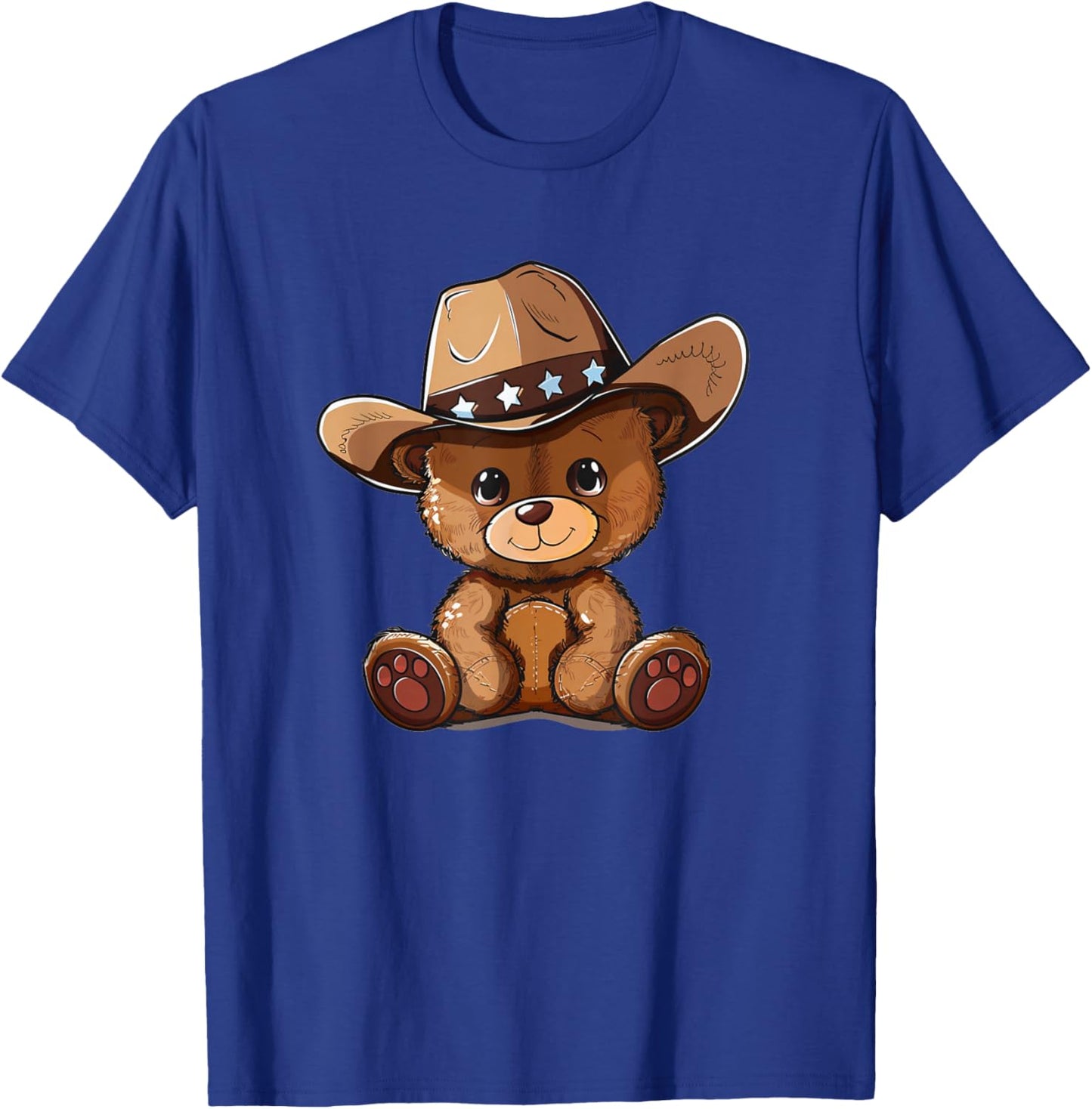 Pretty Cowboy Hat Costume for Teddy Bears T-Shirt - T-Shirt | Royal