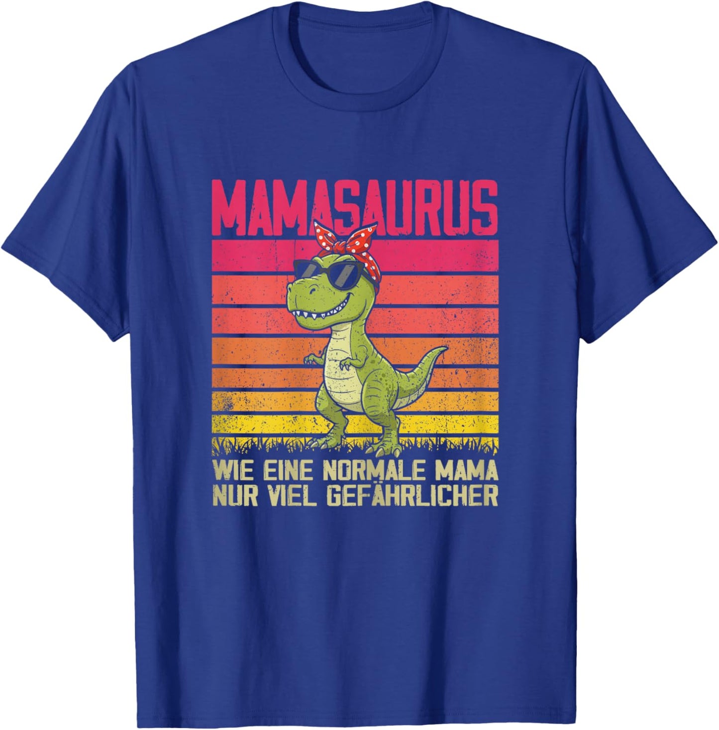 Mamasaurus Dino Muttertag Mama Deko Mami Lustig Frauen T-Shirt - T-Shirt | Royal