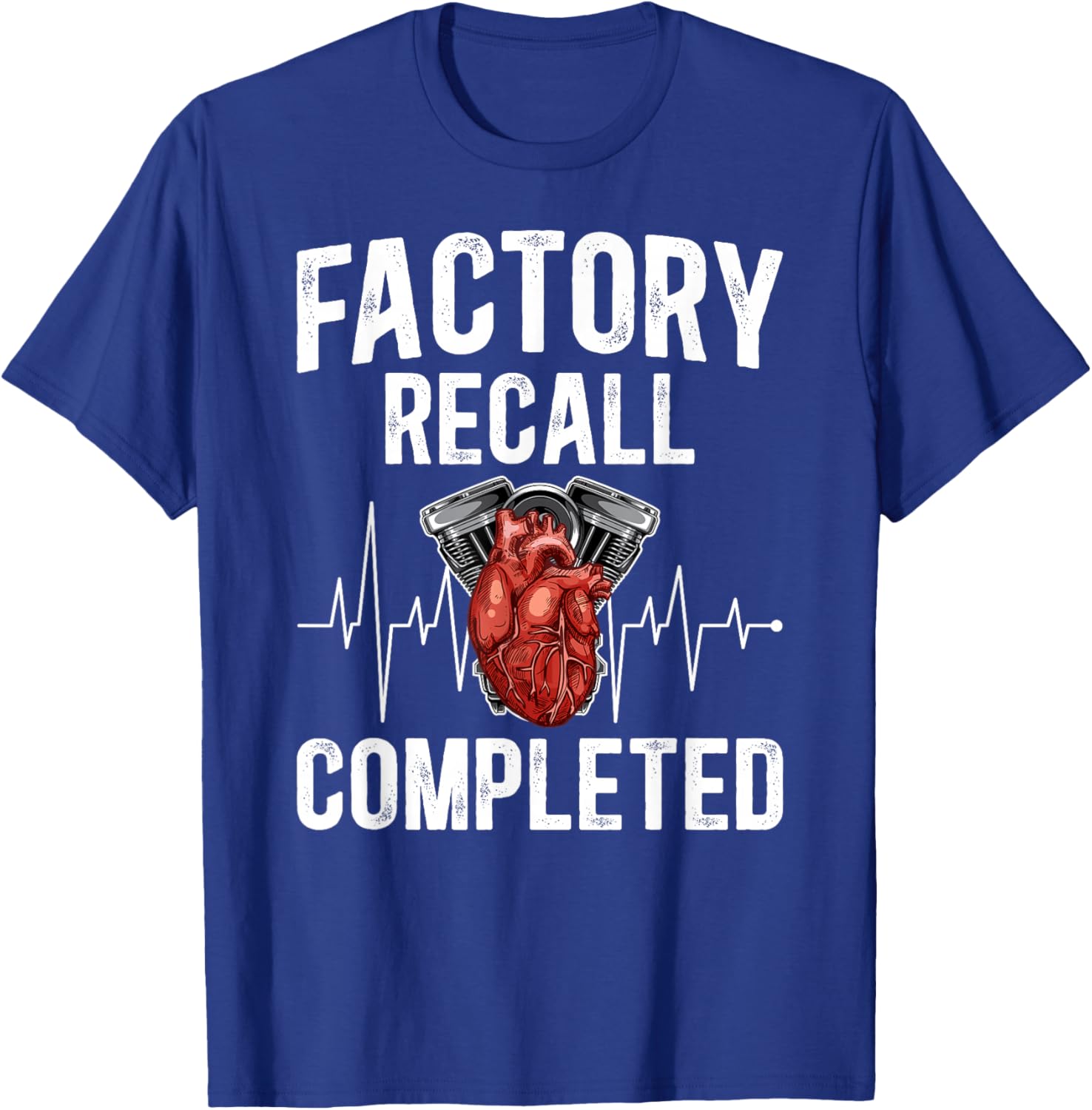 Open Heart Surgery Survivor Funny Open Heart Surgery Warrior T-Shirt - T-Shirt | Royal