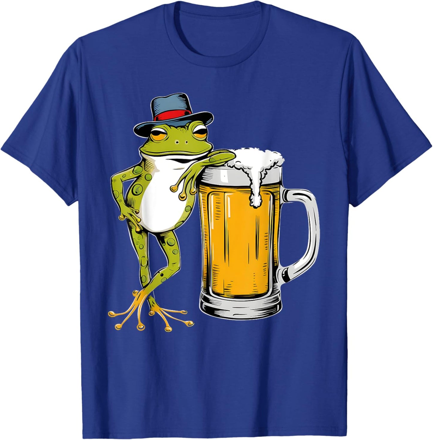 German Frog Beer Bavarian Festival Funny Oktoberfest T-Shirt - T-Shirt | Royal