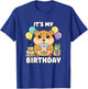Birthday Hamster Boba, It's My Birthday Bubble Tea Kawaii T-Shirt - T-Shirt | Royal
