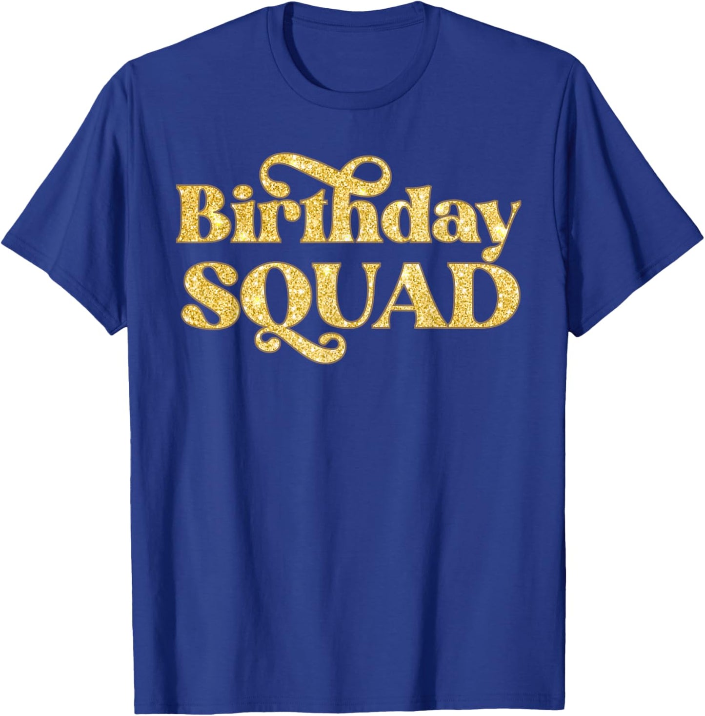 Birthday Squad Birthday Party Crew T-Shirt - T-Shirt | Royal
