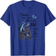 Alice In Wonderland Quote Vintage Dictionary , Small, Blue T-Shirt - T-Shirt | Royal