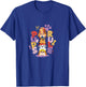 Kids PAW Patrol Pups Rule Cute Colorful Stacked Group Shot T-Shirt - T-Shirt | Royal