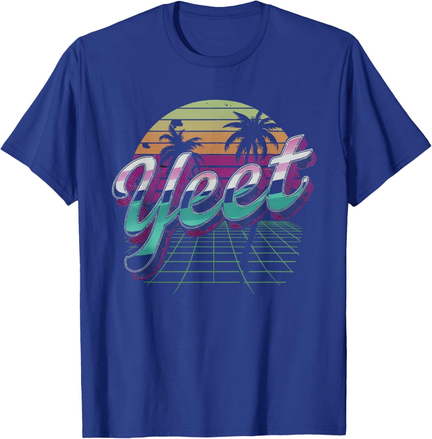 Yeet Funny Saying Meme Slang Men Boys Kids Women T-Shirt - T-Shirt | Royal