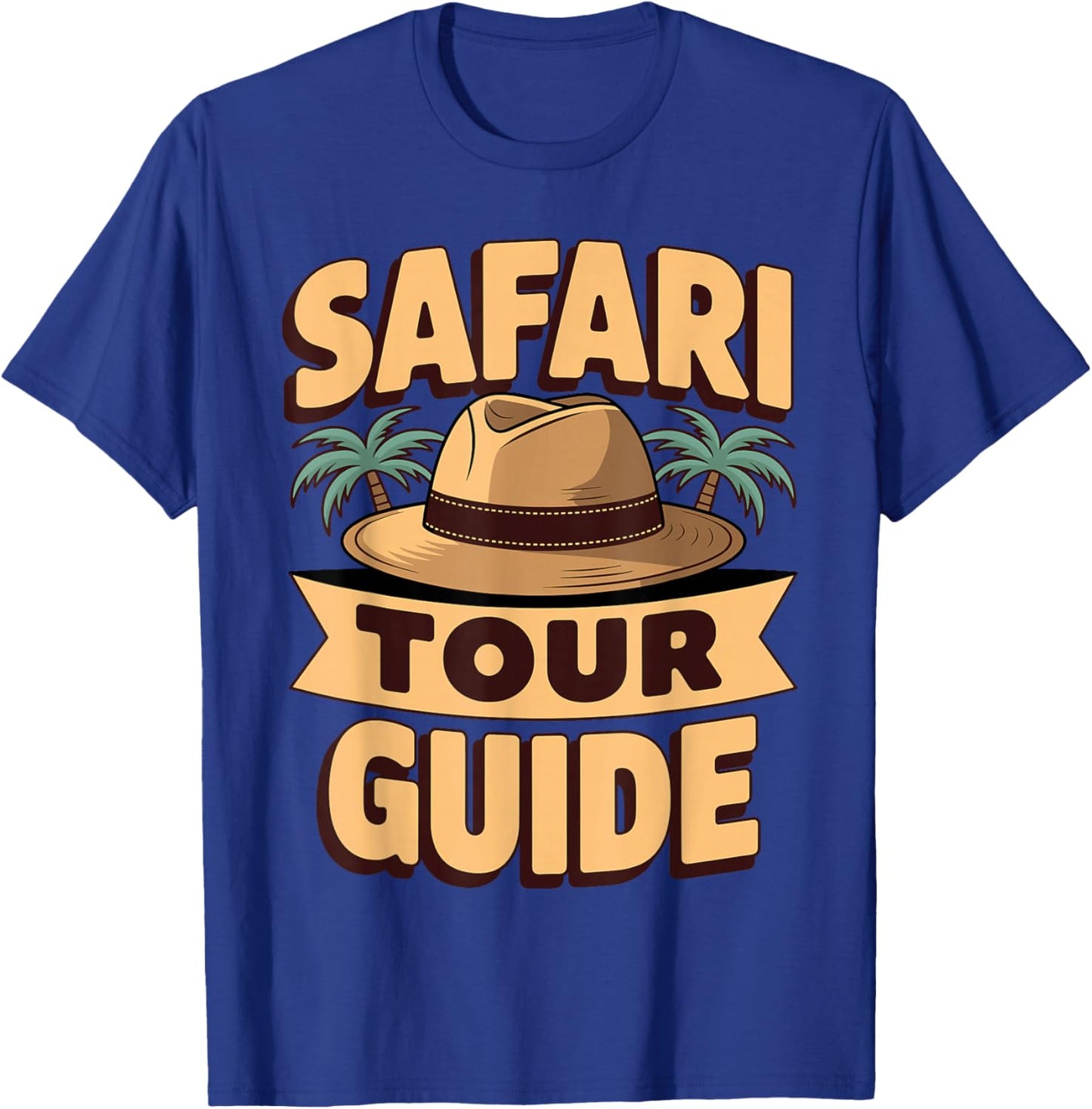 Cool Safari Tour Guide Design Women Zookeeper Safari T-Shirt - T-Shirt | Royal