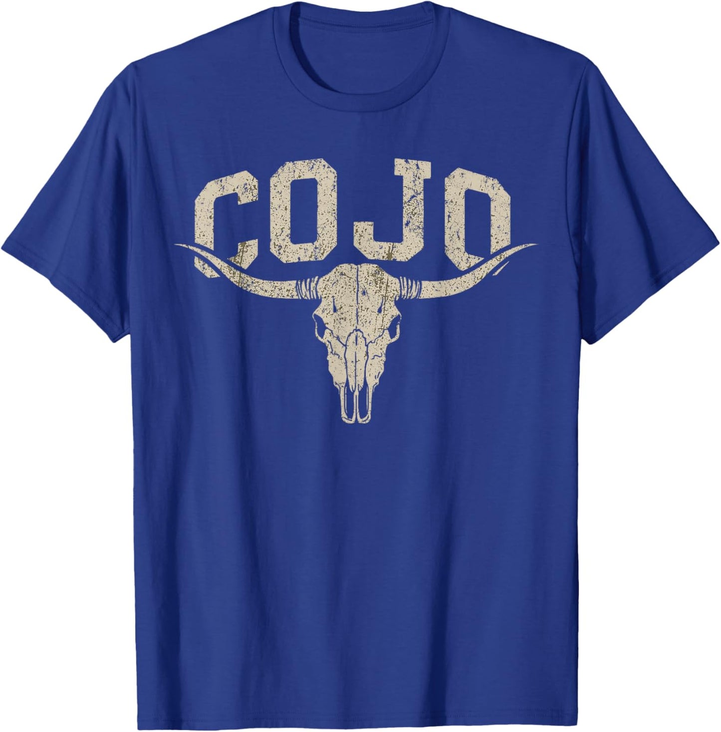Distressed Cojo Name Country Gift Women Kid Boy Girl T-Shirt - T-Shirt | Royal