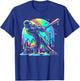 Baseball Drip Boys Batter Ice Cream Drip Youth Player Fan T-Shirt - T-Shirt | Royal