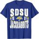 South Dakota State Jackrabbits Vintage 90's Retro Royal Blue T-Shirt - T-Shirt | Royal