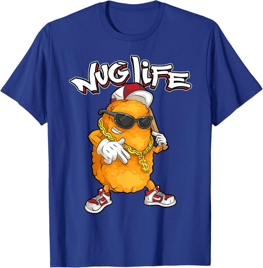 Cool Chicken Nugget Art For Boys Kids Chicken Nugget Lover T-Shirt - T-Shirt | Royal