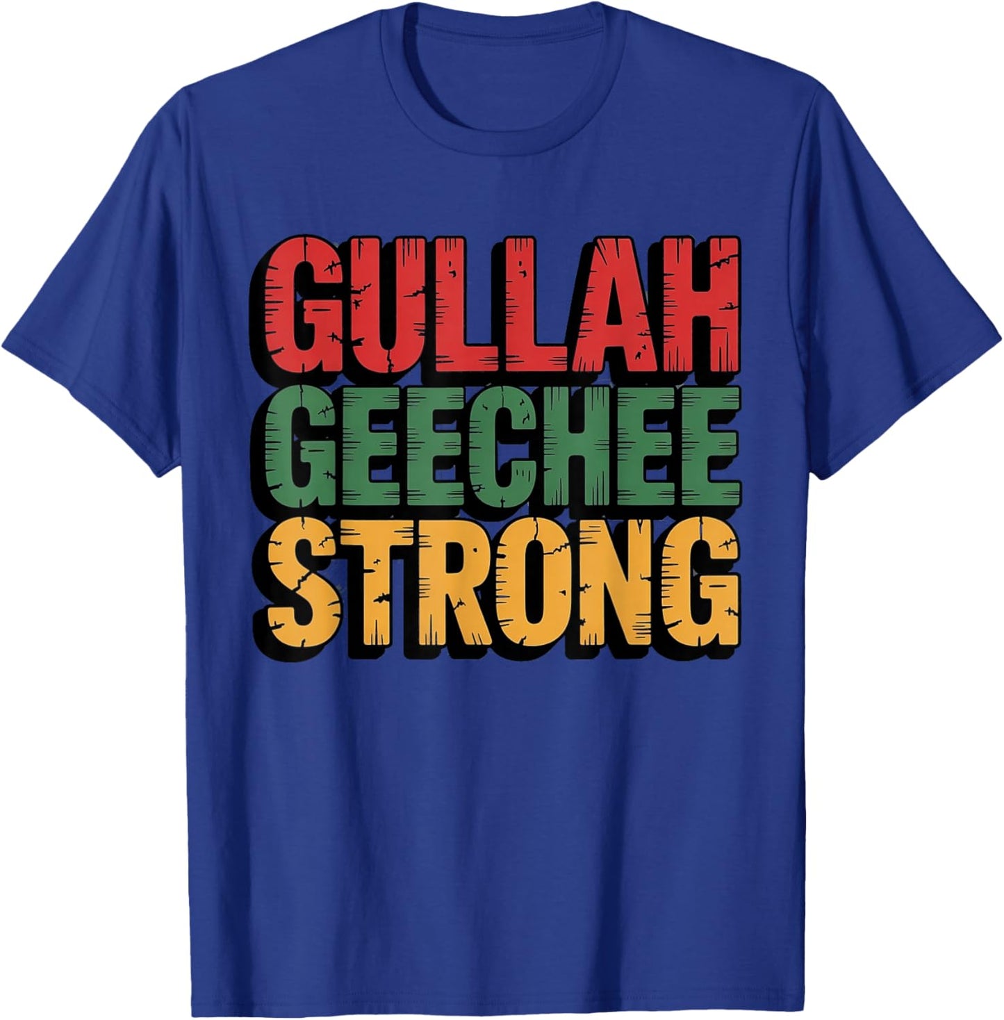 Gullah Geechee Strong T-Shirt - T-Shirt | Royal