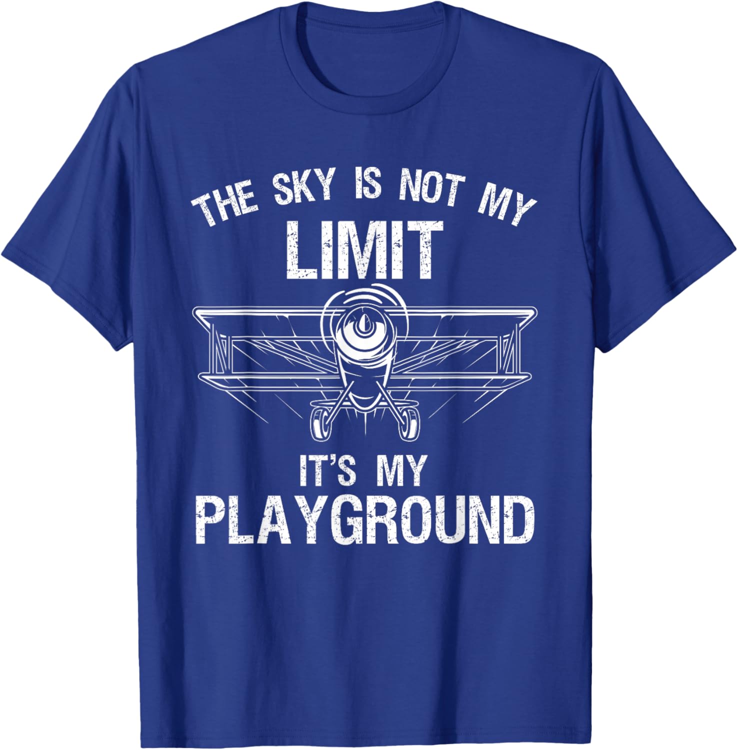 Funny Pilot Design Women Aviation Airplane Pilot T-Shirt - T-Shirt | Royal