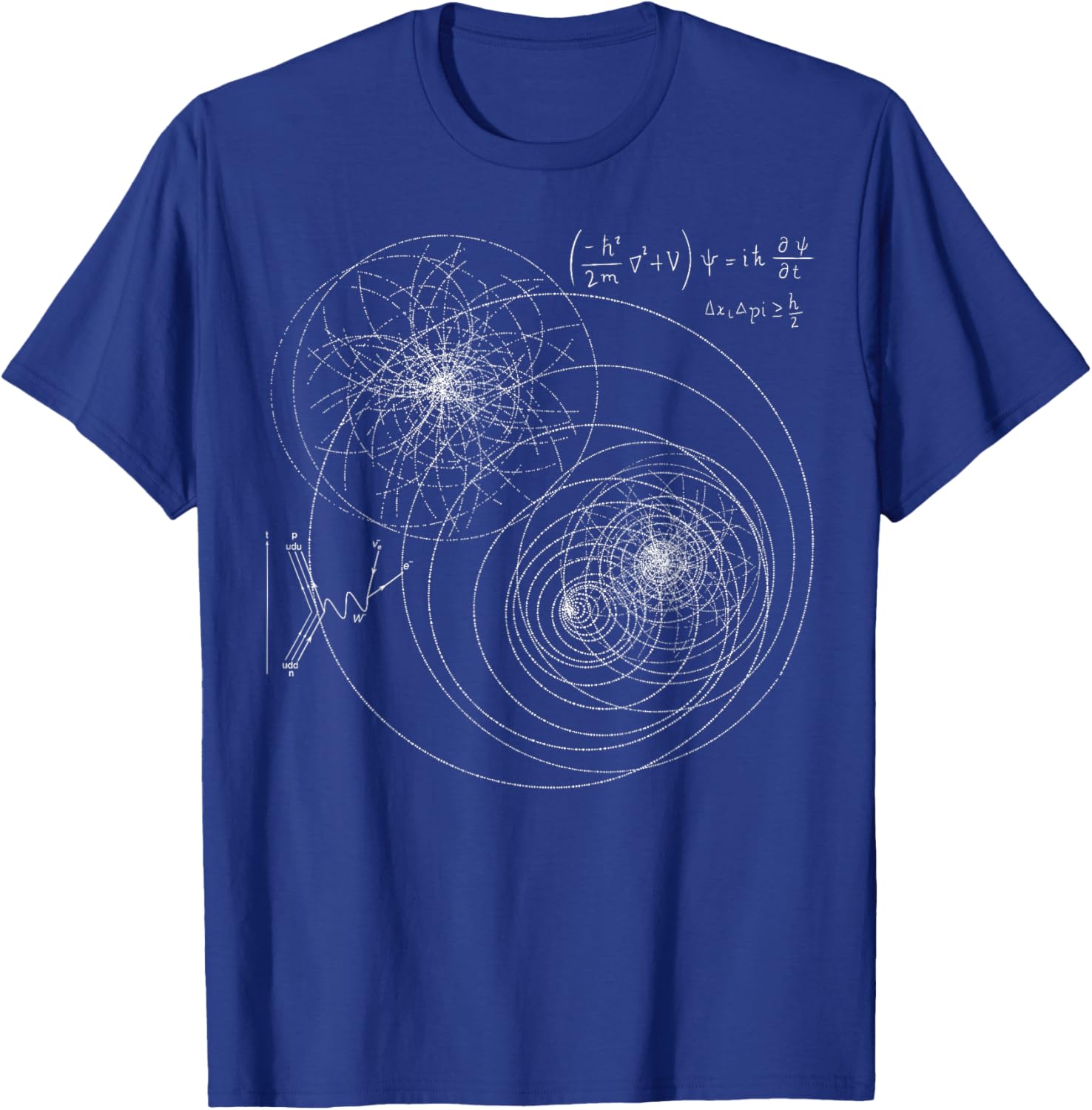 Higgs Boson Physics Quantum Mechanics Science Lover Teacher T-Shirt - T-Shirt | Royal