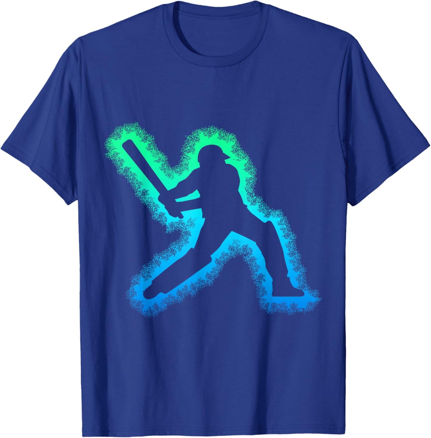 Cricket Boys Kids Men Youth T-Shirt - T-Shirt | Royal