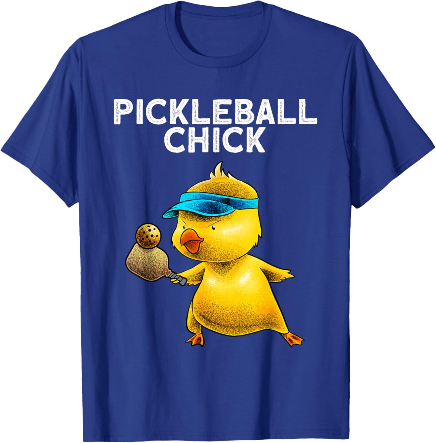 Unique Pickleball Design Girls Pickle Ball Player T-Shirt - T-Shirt | Royal