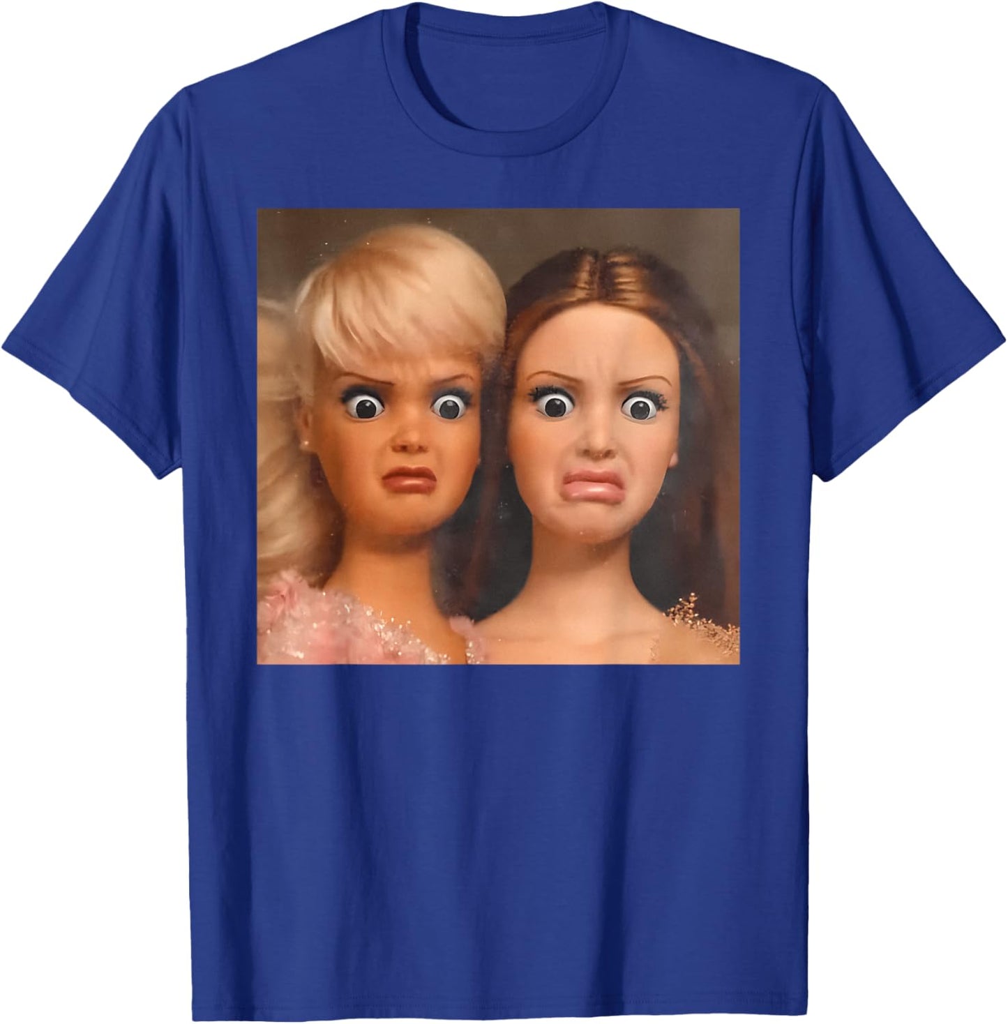 Disgusted Face Meme Doll Babe X Only Baby Love Date Fans T-Shirt - T-Shirt | Royal