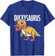 Rubber Duck Dinosaur Duck Dino T-Rex Funny Rubber Duck T-Shirt - T-Shirt | Royal