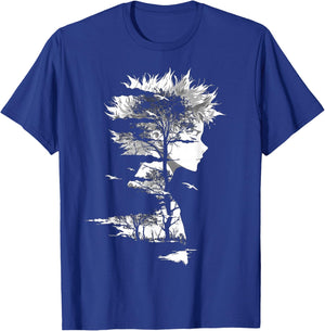Anime Manga Motif Illustration Anime T-Shirt - T-Shirt | Royal