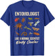 Entomologist Definition Funny Entomology Science Insect T-Shirt - T-Shirt | Royal