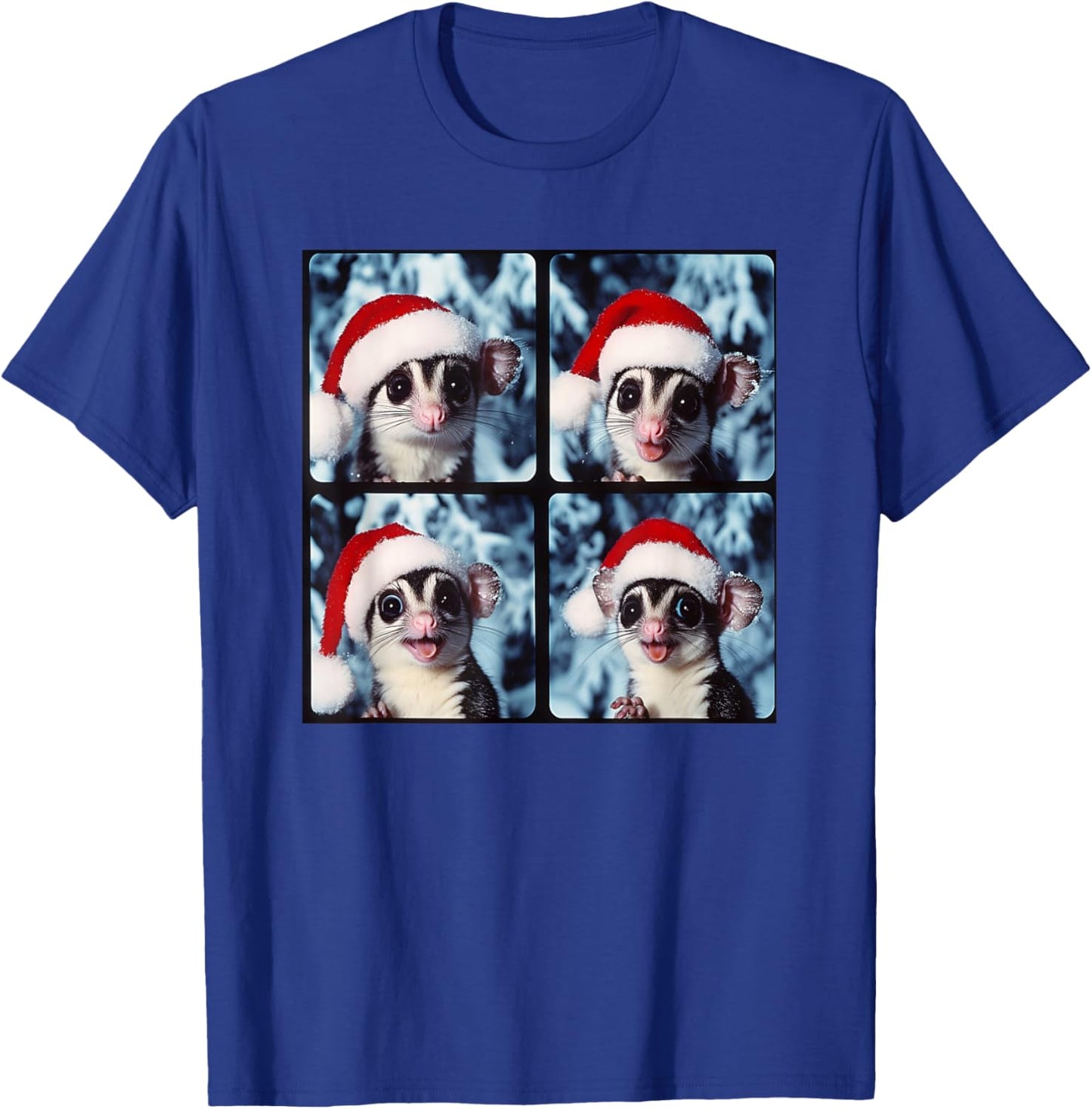 Sugar Glider Christmas Animal Photography Sugar Glider T-Shirt - T-Shirt | Royal