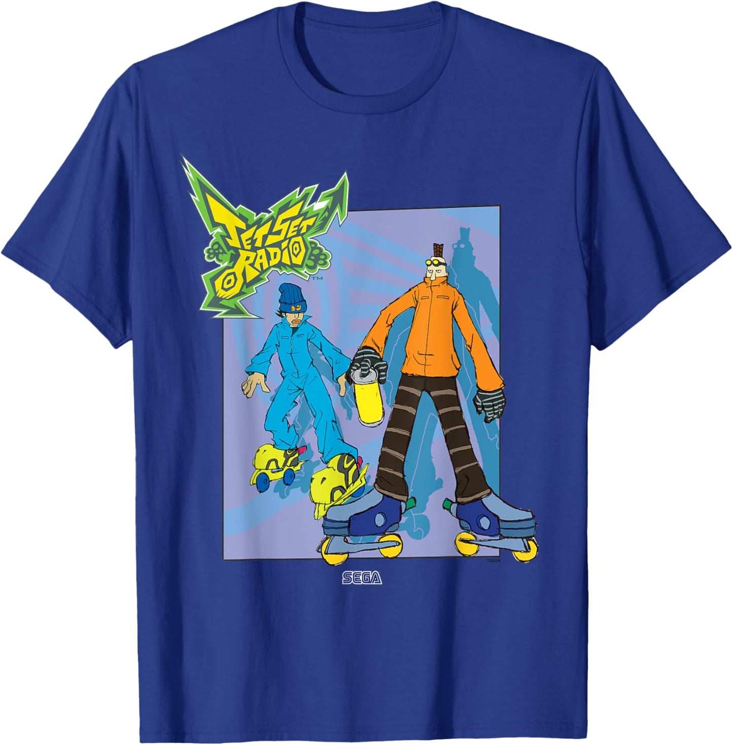 Jet Set Radio duo Corn, Soda SEGA Dreamcast video game T-Shirt - T-Shirt | Royal