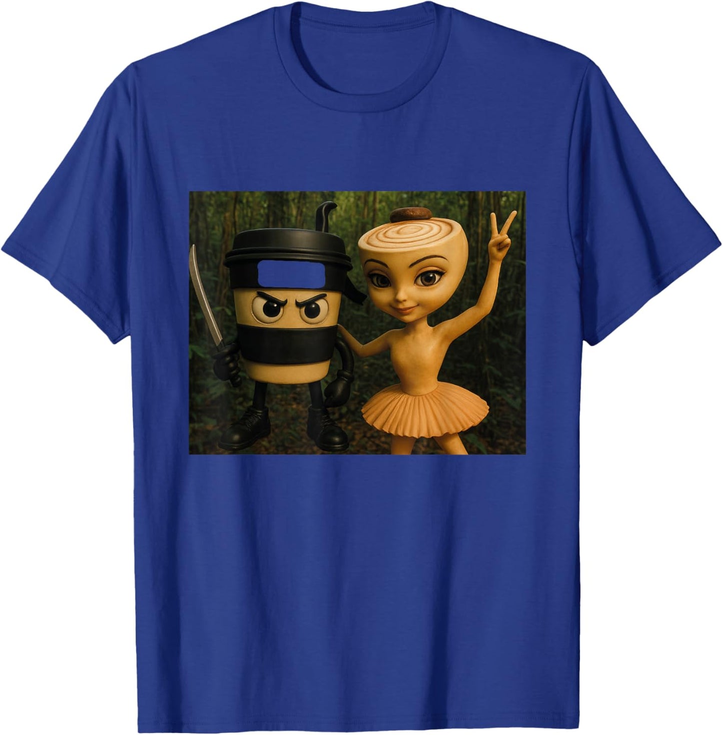 Italian Brainrot Ballerina Cappuccina Cappuccino Assassino T-Shirt - T-Shirt | Royal
