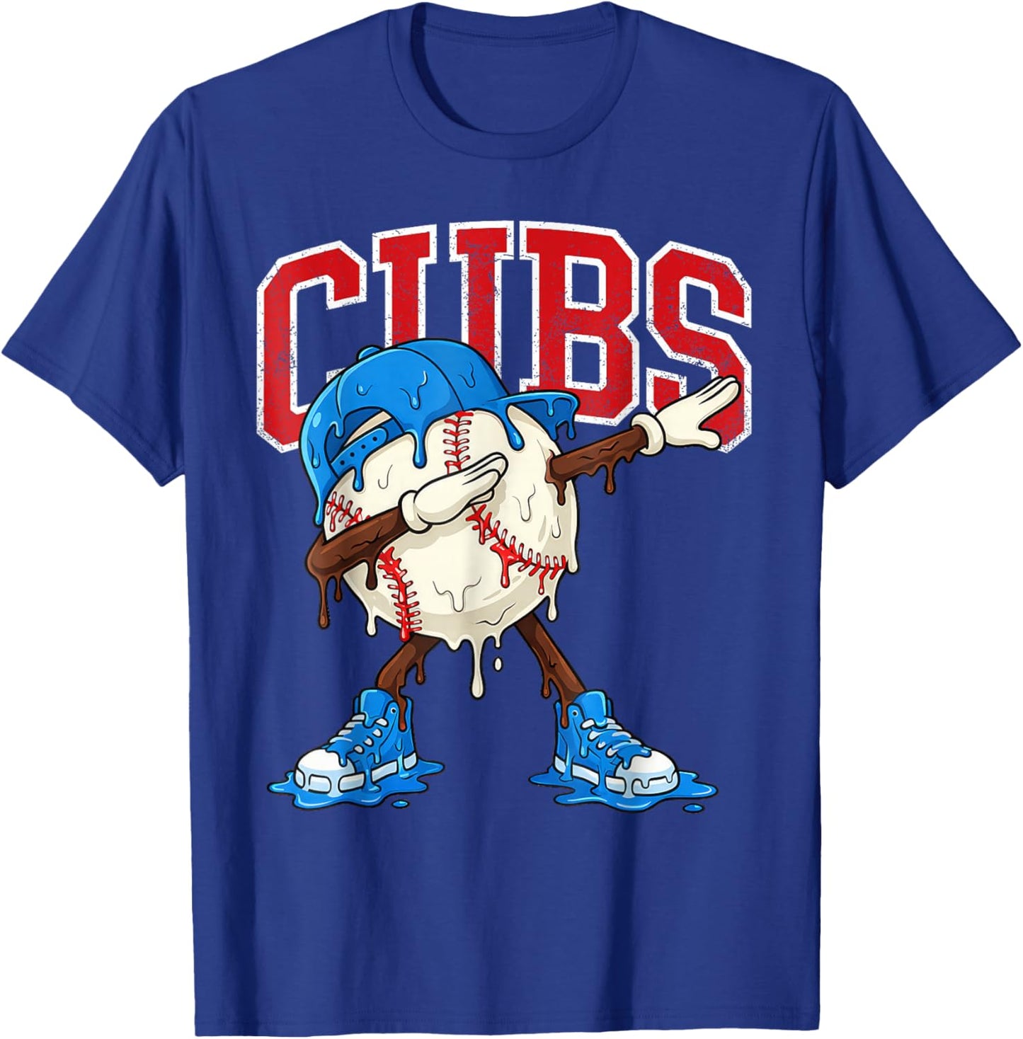 Vintage Cubs Name Personalized Retro Women Kid T-Shirt - T-Shirt | Royal