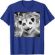 Opossum Selfie With Alien UFO Meme Men Women Kids T-Shirt - T-Shirt | Royal