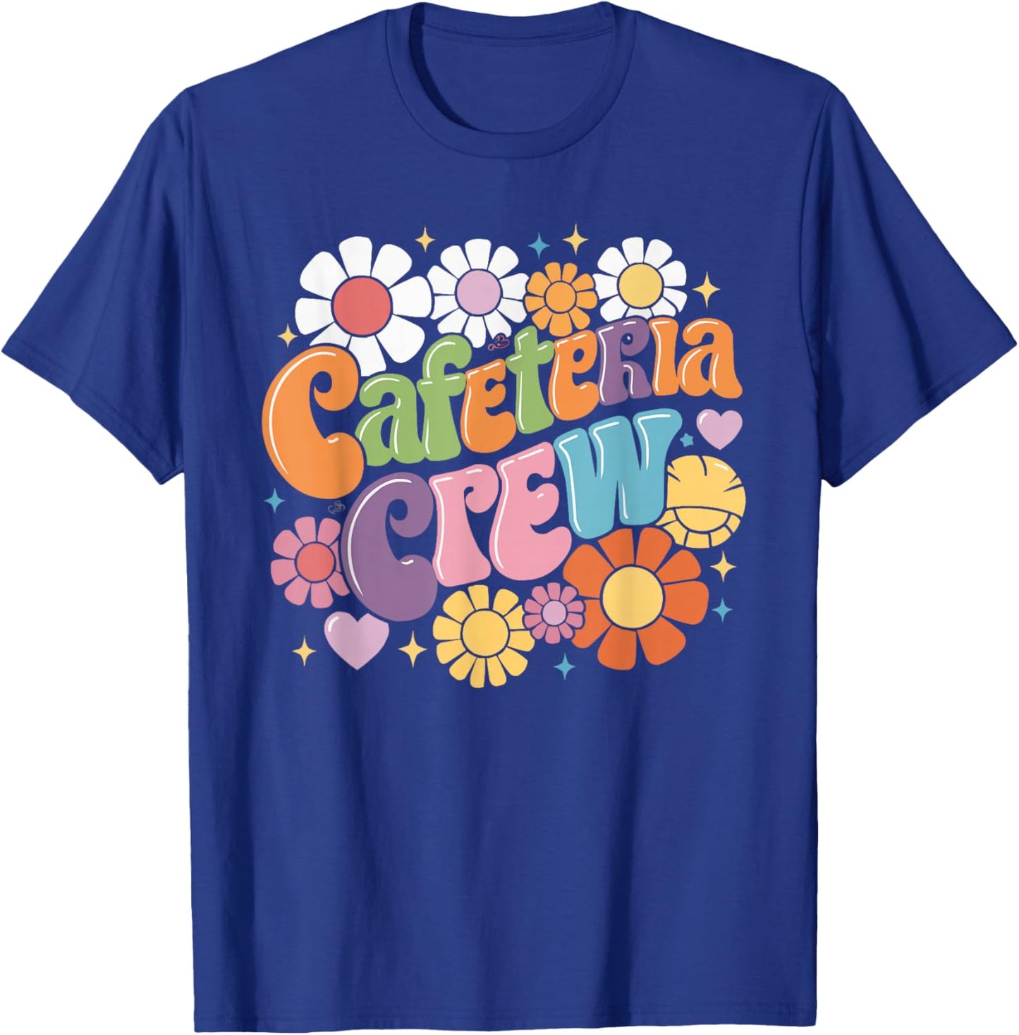 Cafeteria Manager Food Service Lunch Lady Cafeteria Worker T-Shirt - T-Shirt | Royal