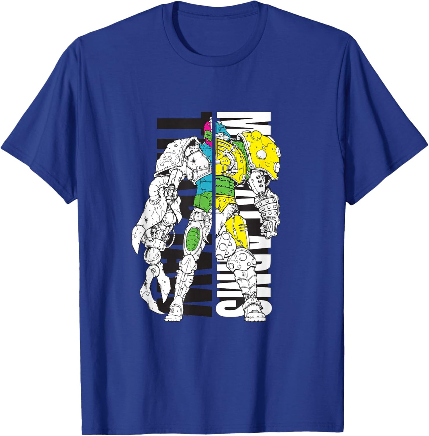 Masters of the Universe - Trap Jaw & Man-At-Arms T-Shirt - T-Shirt | Royal