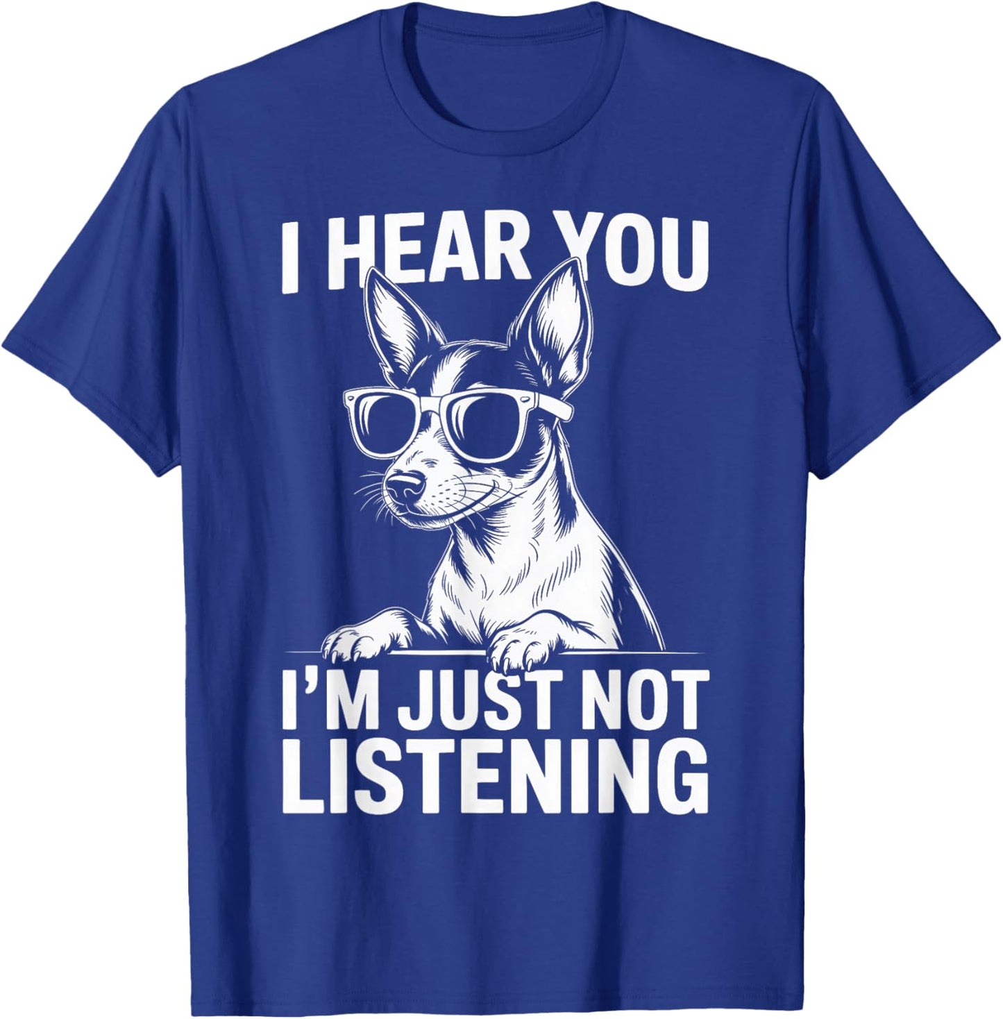Rat Terrier Funny Rat Terrier T-Shirt - T-Shirt | Royal